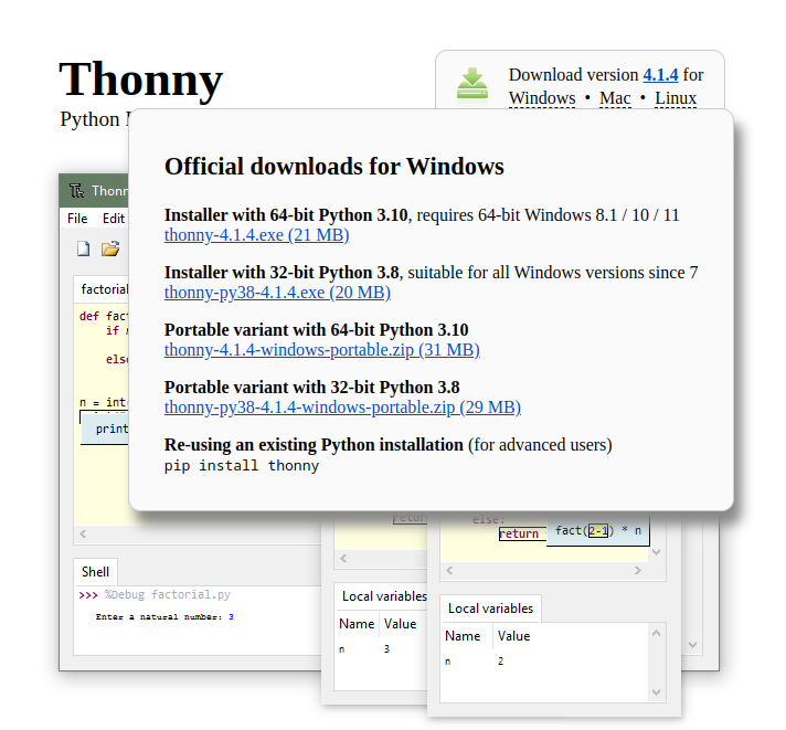 Thonny | Manual